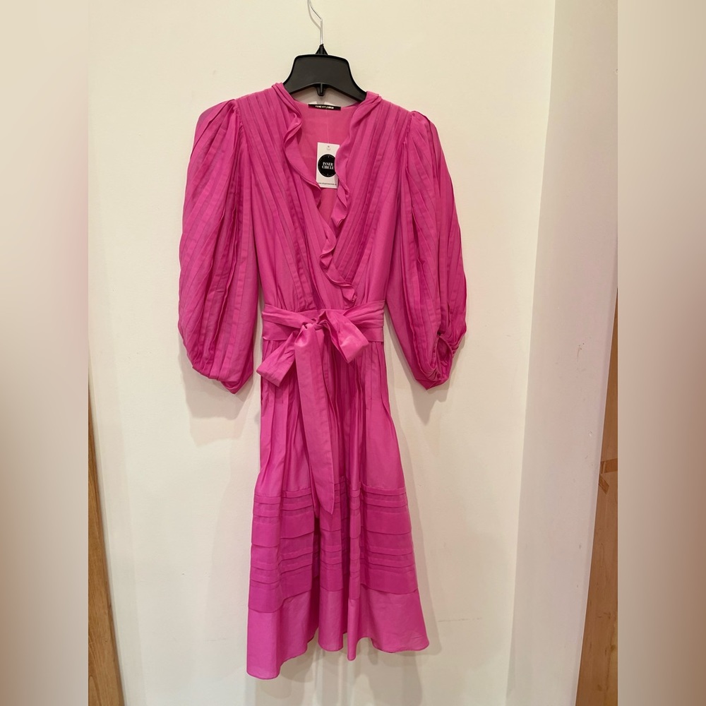 Pink cotton dress